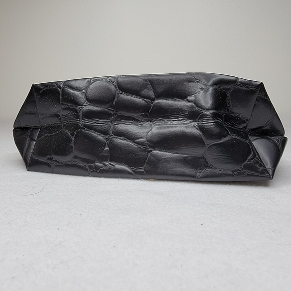 New Estee Lauder Women's Small Accessory Case Black Animal Print w/ Zipper - Picture 8 of 9